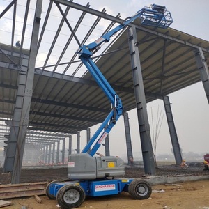 Venta al por mayor: Elevador de plataforma articulado eléctrico de 16 m (50 pies) con cesta elevadora, montado en remolque, tipo cesta elevadora articulada, para la venta. - Product Image 3