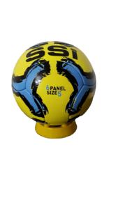 Balón de fútbol profesional de cuero PU para todos los climas, duradero, tamaño 5, de proveedor indio - Product Image 4