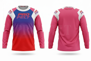 Maillot de motocross à manches longues, respirant, léger, tendance, sûr et performant, en polyester et coton. - Product Image 5