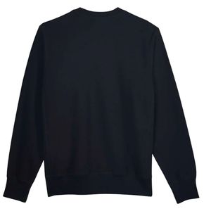 เสื้อสเวตเชิ้ตคอกลมคลาสสิกสำหรับผู้ชาย สีดำ ผ้าฝ้ายพรีเมียม แขนยาว สวมใส่สบาย เหมาะสำหรับทุกวัน สไตล์สตรีทแวร์ - Product Image 2