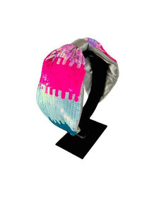 Serre-tête rembourré brodé main motif paon pour femmes et filles, bandeaux de créateur motif oiseau, mode boutique décontractée 2026 - Product Image 2