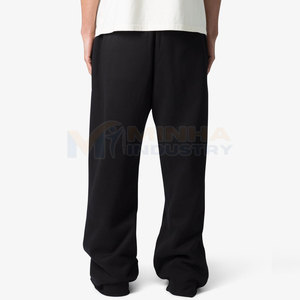 Pantalons de survêtement pour hommes en molleton de coton, personnalisables avec votre logo, prix de gros - Product Image 4