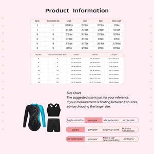 Tenue de danse latine pour filles de 6 à 16 ans, justaucorps de gymnastique avec veste et short, ensembles pour spectacles de scène, spectacles scolaires - Product Image 6