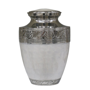 Yellow Eternal Harmony Cremation <b>Urn</b> Handcrafted <b>Large</b> Adult Memorial <b>Urn</b> for Human Ashes Elegant Finish Velvet Bag - Product Image 2