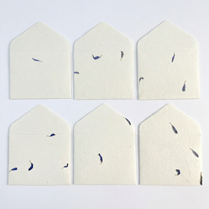 Eco Friendly Cornflower Petal <b>Handmade</b> <b>Paper</b> Recycled Floral Stationery for Wedding Invitations Gift Wrap Craft Wholesale - Product Image 1
