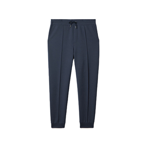 Pantalon Homme Personnalisé Sport Décontracté Couleur Unie Taille Mi-Haute/Élargie Coupe Droite Ample Séchage Rapide 100% Coton Tissu Fin - Product Image 4