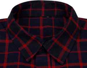 Camisa de Franela a Cuadros de Lana Merino 100% Algodón para Hombre, Estilo Urbano, Personalizada, Manga Larga, Transpirable, Ropa de Moda para Primavera, Venta al Por Mayor - Product Image 2