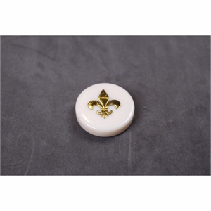 Wholesale Custom Embossed Fleur De Lis Checkers <b>Game</b> Pieces High Quality Acrylic Resin <b>Draughts</b> <b>Board</b> <b>Game</b> Accessories Checkers - Product Image 1
