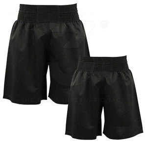 Pantalones Cortos de Boxeo Personalizados de Estilo Satinado Premium, 100% Poliéster, Secado Rápido, Ajuste Holgado, Exportador Confiable, Ropa Deportiva de Moda - Product Image 3