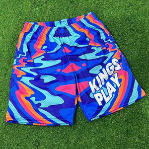 Men's Baseball/Softball Mesh <b>Shorts</b> Custom Logo Wholesale Breathable Mid Waist 100% Polyester Customized Colors <b>Gym</b> Use Woven - Product Image 4