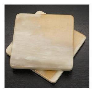 Premium Quality Buffalo Horn <b>Coasters</b>, Luxury Natural <b>Drink</b> <b>Coaster</b> Set for Dining Table Decor - Product Image 3