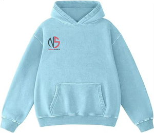 <b>Men's</b> Hoodies <b>Pullover</b> Soft Hooded Sweatshirts Long Sleeve Casual Zipper Pocket 100% Cotton Fleece Quick Dry Front Hoodie 2026 - Product Image 1
