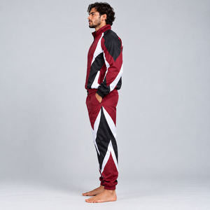 Chándal de hombre de alta calidad, material de nailon suave, ajuste flexible para correr, hacer ejercicio, deportes y ropa deportiva. - Product Image 3