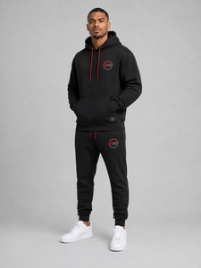 Streetwear Tracksuit Set Premium Long Sleeve Zip <b>Jacket</b> with Jogger Pants Casual Workout Travel Sportswear Outfit <b>Men</b> - Product Image 5