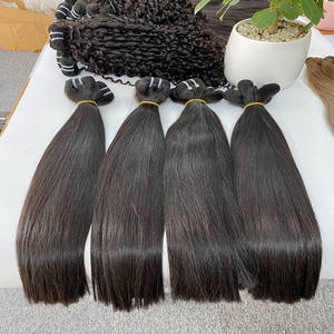 Extensions à clipser en cheveux indiens Remy de différents types, lisses ou bouclés, directement de l'usine à prix d'usine - Product Image 5