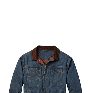 Chaquetas de mezclilla de lujo para hombre, estilo urbano, con logo personalizado, alta calidad y precio económico, chaqueta de invierno al por mayor - Product Image 3