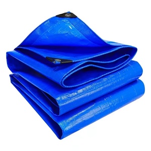 All Weather Resistant PE <b>Tarp</b> Heavy Duty Coated Plastic Waterproof Reinforced Edges Transportation & Logistics Cover Tarpaulin - Product Image 2