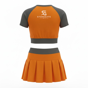 Uniforme de Cheerleader Athlétique Premium pour Femmes avec Tissu Respirant, Personnalisation de Marque et Fabricant OEM en Gros 2026 - Product Image 6