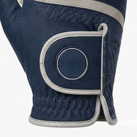 Gants de golf en cuir de haute qualité, légers, antidérapants, avec sangle de poignet réglable pour une utilisation durable, adhérence constante par tous les temps