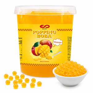 ส่วนผสมชานมไข่มุก รสชาติมะม่วง แบบผลไม้ บรรจุขวดสะดวก ได้รับการรับรองฮาลาล พร้อมรับประทาน 3.2 กก. ยี่ห้อซีโบบา - Product Image 1