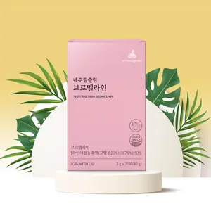 Suplemento en Polvo de Bromelina para Adelgazar y Anti-Hinchazón, Venta al Por Mayor ODM/OEM para Adultos en Corea - Product Image 1