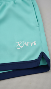 กางเกงขาสั้นออกกำลังกายเอวสูง ยกกระชับสะโพก สำหรับโยคะ ฟิตเนส ปั่นจักรยาน เอวยางยืด แห้งเร็ว ระบายอากาศได้ดี - Product Image 2