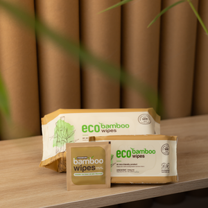 ผ้าเช็ดทำความสะอาดแบบเปียก80แผ่นใยย่อยสลายได้ทางชีวภาพปกป้อง ecowipes ของ inviroment จากประเทศเวียดนาม - Product Image 1