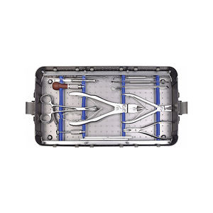 Ensemble d'implants orthopédiques en acier inoxydable pour mini-plaques de traumatologie, instruments chirurgicaux manuels réutilisables à usage médical, vente en gros - Product Image 4