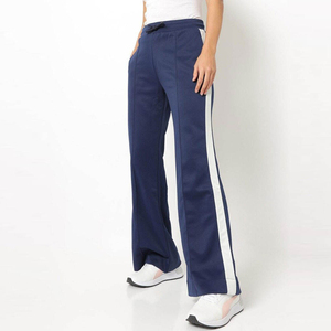 Pantalones de chándal acampanados de invierno para mujer con cintura elástica y logotipo personalizado, 100% algodón, estilo urbano, nueva llegada - Product Image 1
