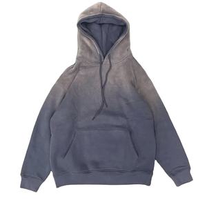 Trending Style Custom Cotton Streetwear Vintage Precio al por mayor Capucha desgastada de gran tamaño Sun Faded Acid Wash Hoodie para hombres - Product Image 1