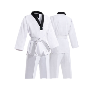 Uniformes de Karate para Hombre de Buen Diseño con MOQ Bajo, Uniformes de Karate de Venta Superior, Cómodos, Talla Personalizada, Corte Regular - Product Image 1