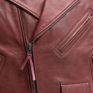 Nouveau Gilet Moto en Cuir PU pour Homme, Couleur Unie, Col Rabattu, Fermeture Éclair, Ceinture Ajustable, Vêtement d'Extérieur Automne, Faible MOQ - Product Image 4