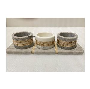 Tazón de madera con acabado en nogal para catering, platos para servir ensaladas, pasta y sopa, tazón redondo y profundo para servir frutas - Product Image 4