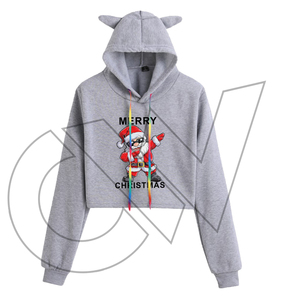 Carewear Sports ODM/OEM Wholesale Winter Women's Full <b>Zip</b> Hoodies Front Custom Print Logo Plus Size Polyester/Cotton Fleece - Product Image 2