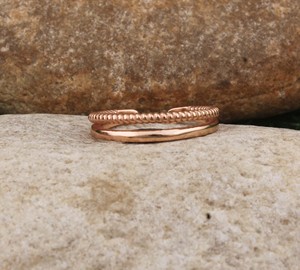 Anillo Solitario Clásico Boho Hecho a Mano con Baño de Oro y Engaste de Plata de Ley 925, Certificado Jaipur, Unisex, para Bodas y Fiestas - Product Image 4