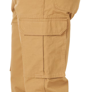 Men's Khaki <b>Cargo</b> <b>Work</b> <b>Pants</b> Multi Pocket Durable Utility Trousers Abrasion Resistant Industrial Wear - Product Image 3
