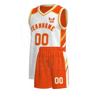 Uniforme de basket-ball réversible au design unique, faible MOQ, léger - Product Image 5