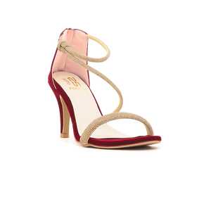 Sandalias Maroon Fancy Heeled FN5347 - Product Image 3