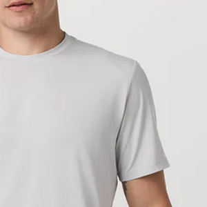 Camiseta de Hombre con Diseño de Bloques de Color de Alta Calidad a Precio Económico 2026 / Camiseta con Cuello Redondo y Material Cómodo a Precio de Fábrica - Product Image 4