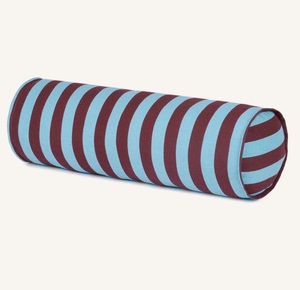Striped Lumbar <b>Cushion</b> Cover 100% Cotton Woven Eco-Friendly Handmade American Style Breathable Home Decorative Pillow Case - Product Image 2