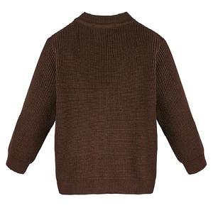 Pull pour enfants de haute qualité, couleur unie, manches longues, 100% coton, best-seller, pull d'hiver pour garçons - Product Image 2