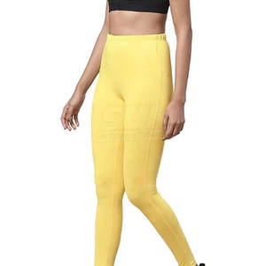 Leggings de yoga sur mesure pour femmes, taille élastique de haute qualité, motif uni, séchage rapide, respirant, longueur intégrale, nouvelle collection 2026 - Product Image 3