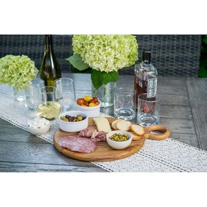 Tabla de Charcutería Clásica de Madera con Asa, No Tóxica y Fácil de Limpiar, Apta para Lavavajillas - Product Image 1