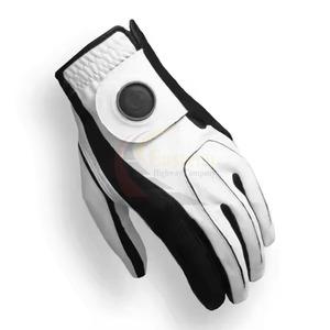 Guantes de Golf de Lujo Transpirables para Mano Izquierda, Color Personalizado, Cuero Genuino de Alta Calidad, Material Suave y Cómodo, Más Vendidos - Product Image 1