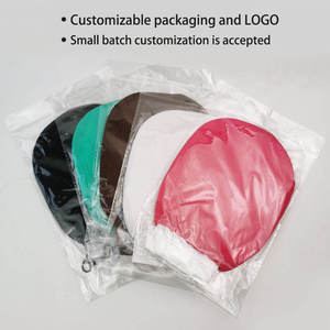 Nouveaux gants de bain exfoliants en polyester pour le corps, pour une exfoliation profonde sous la douche - Product Image 6