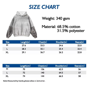 Nuevo Conjunto de Sudadera con Capucha para Hombre Serie Camo, Impresión DTG de Alta Calidad, Sudadera con Capucha de Manga Larga con Cierre y Pantalones Deportivos - Product Image 5