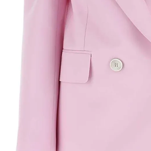Blazer Rosa Premium Multicolor Personalizado para Mujer, Doble Botonadura, Cuello de Solapa, Estilo Casual y de Negocios, Fabricación 2026 - Product Image 3
