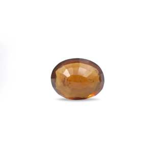 Natural Oval Cut Hessonite Gomed 6.85 Carat 15mm Loose Gemstone for Fine Jewelry - Product Image 2