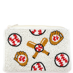 Bolsa Bordada para Efectivo y Monedas, Mini Monedero, Monedero con Diseño de Mardi Gras, de la India por MD HANDICRAFTS - Product Image 6