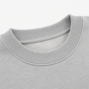 Custom <b>Men</b>’s Oversized <b>Crewneck</b> <b>Sweatshirt</b> Heavyweight Cotton Fleece Drop Shoulder Pullover OEM Streetwear <b>Sweatshirts</b> - Product Image 4